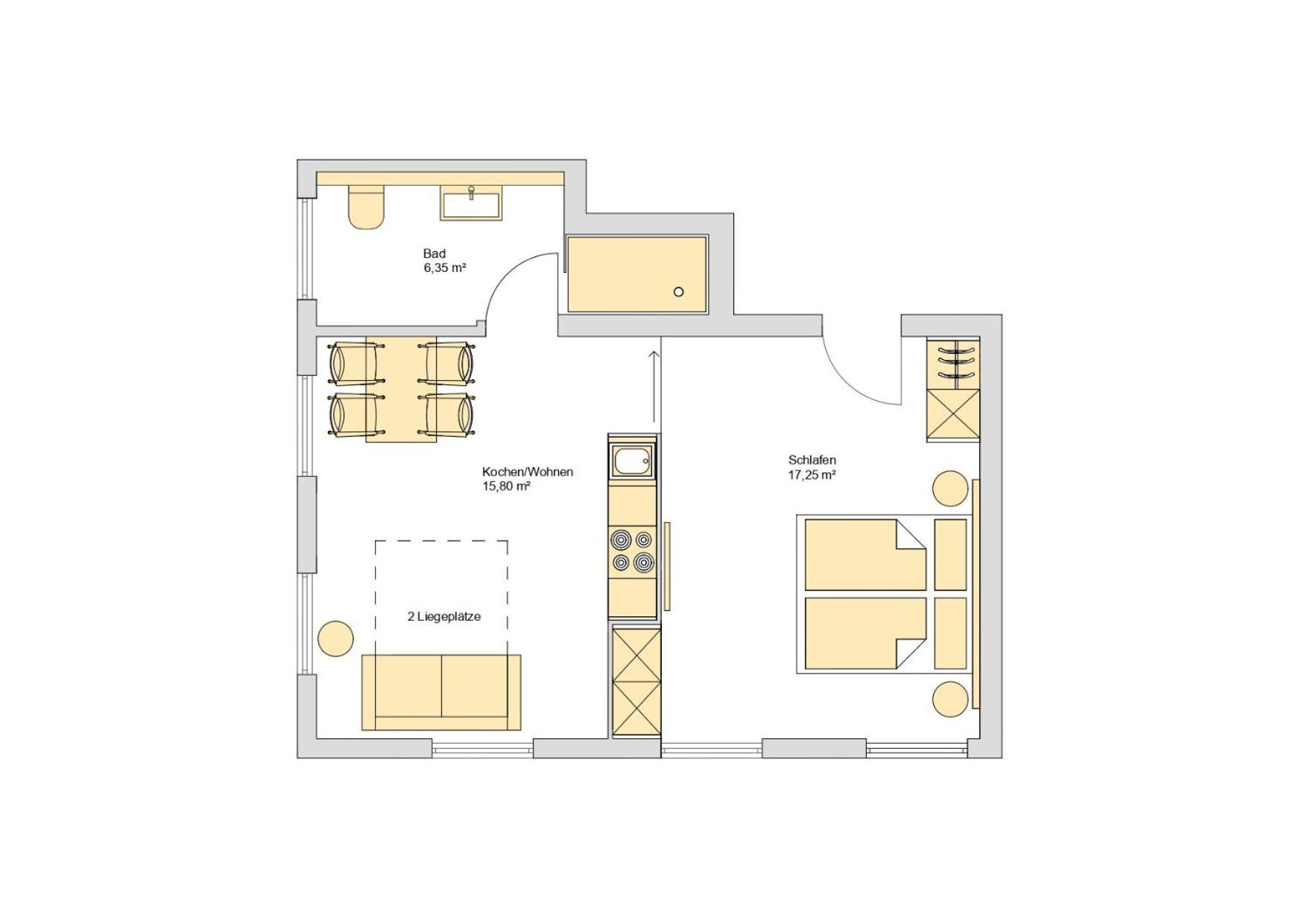 Sternen Bohlingen Aparthotel Стая снимка
