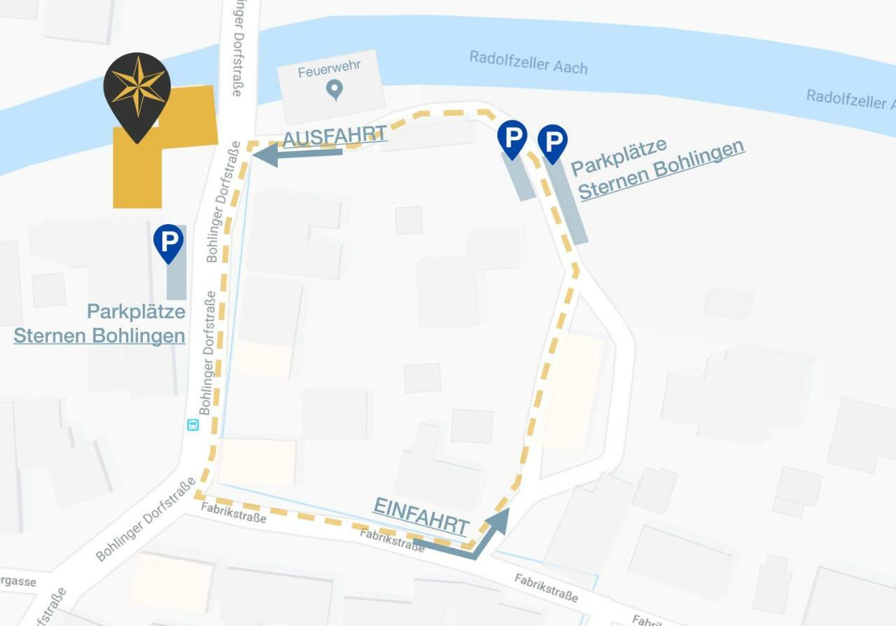 Sternen Bohlingen Aparthotel Екстериор снимка